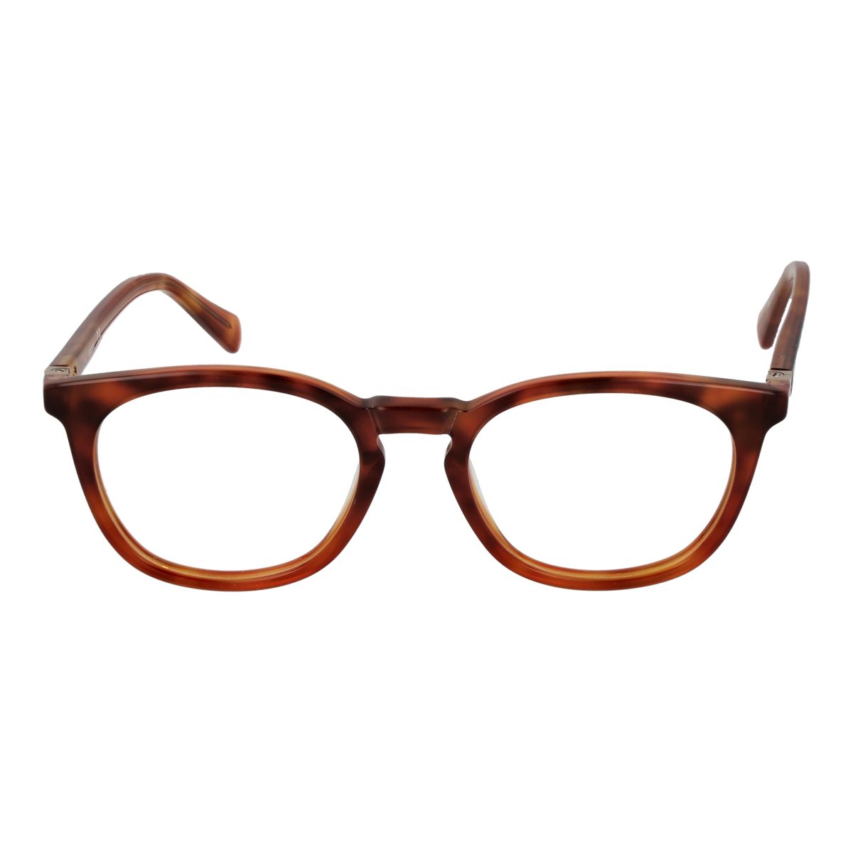 Runde Brille in Schildpatt-Optik