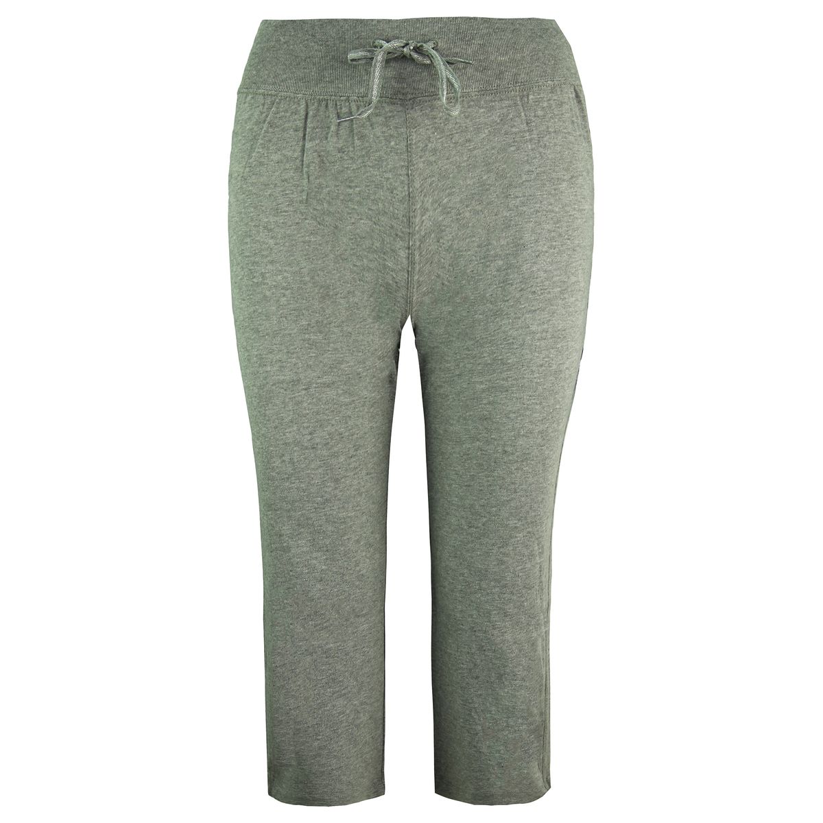 Lässige Jersey-Caprihose mit Tunnelzug