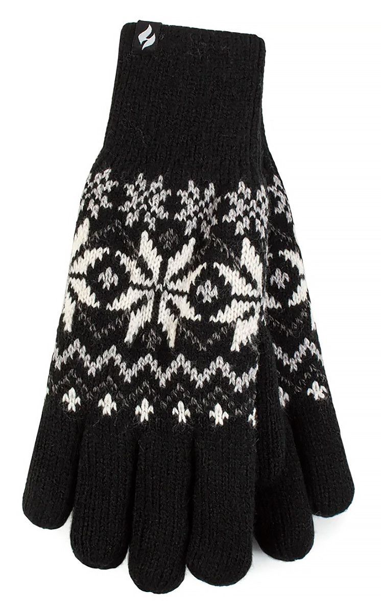 Thermohandschuhe mit Fair-Isle-Muster