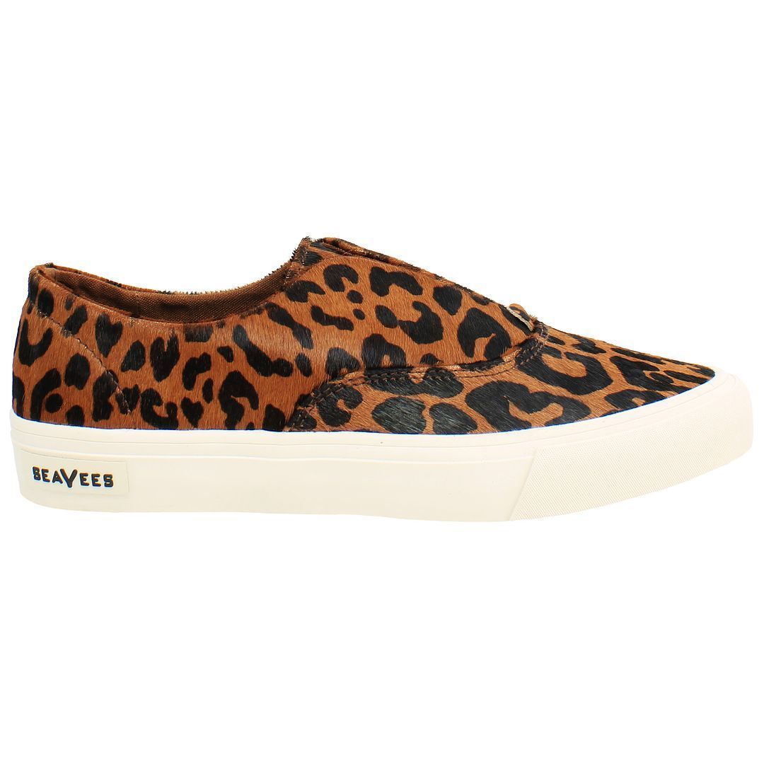 Slip-On Sneaker mit Leopardenmuster