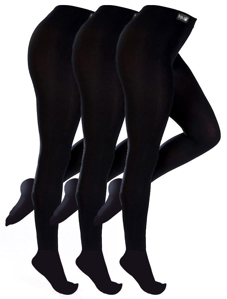 Blickdichte Thermostrumpfhose mit Fleece-Futter