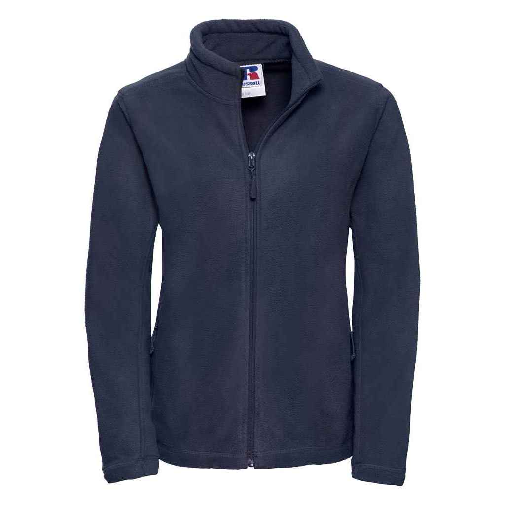 Fleecejacke mit Stehkragen und Reißverschluss