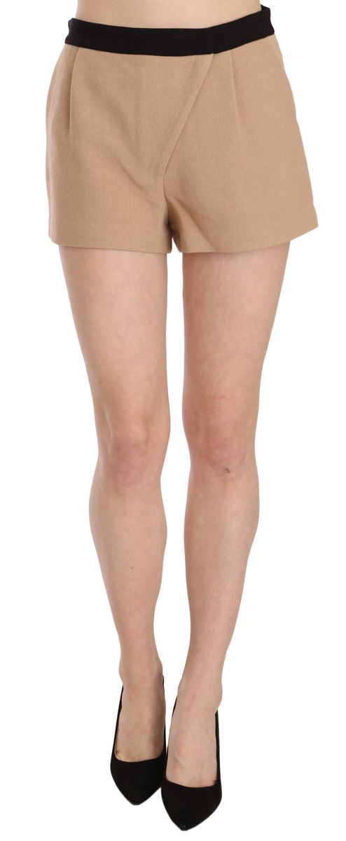 Minishorts mit kontrastierendem Bund