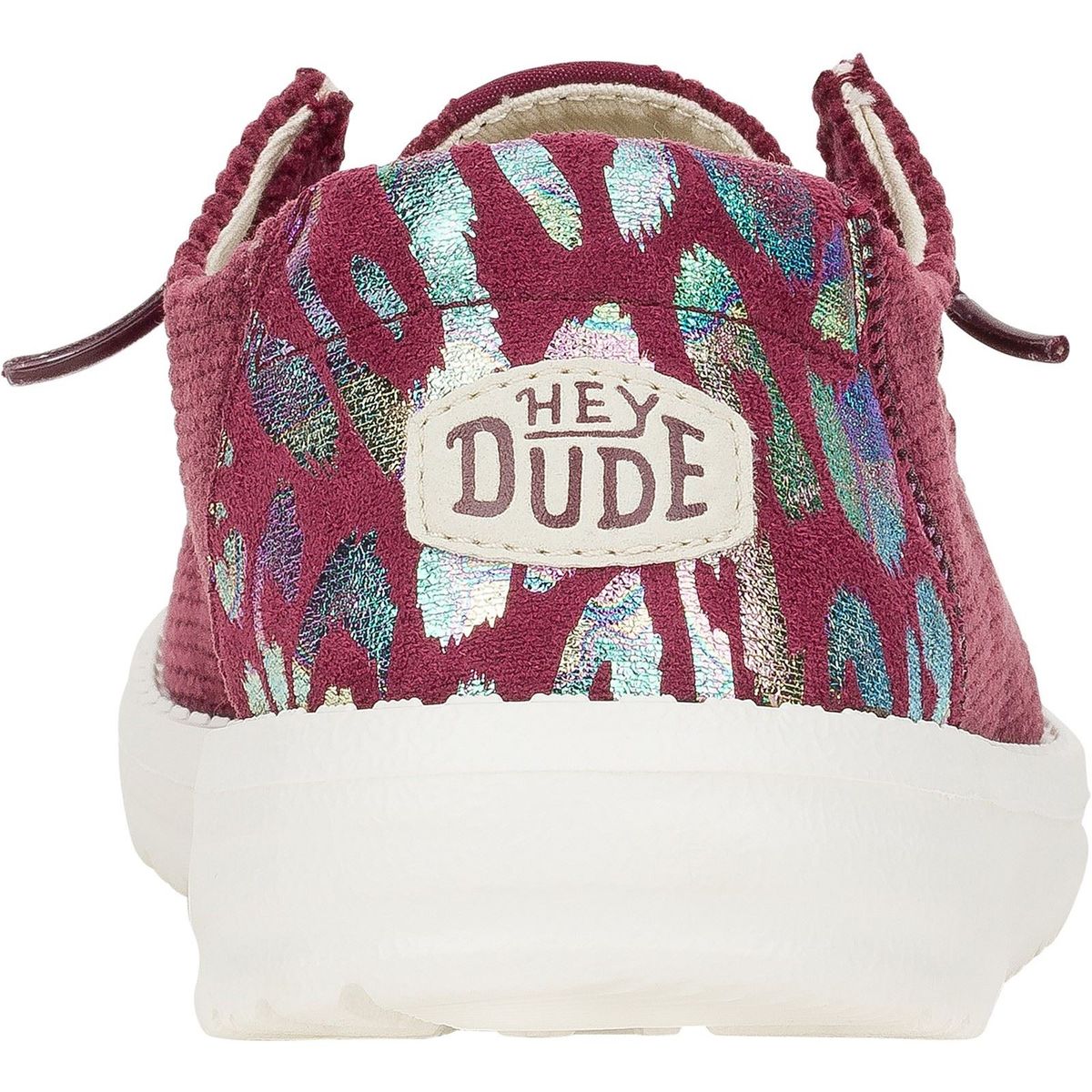 Cord-Loafer mit Tierprint-Detail