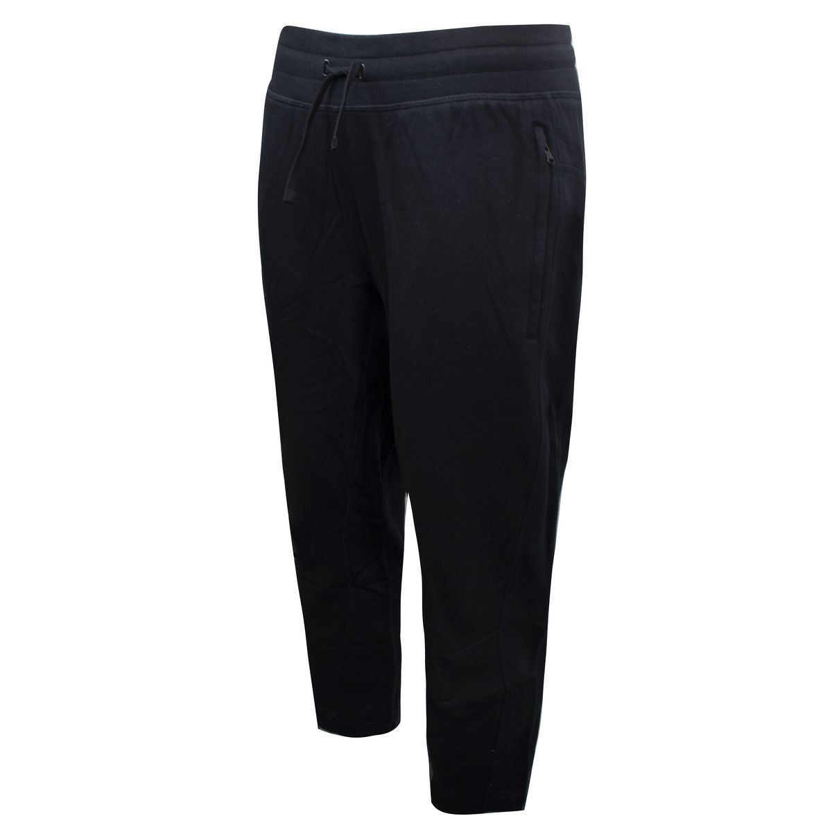 Konisch zulaufende Athleisure-Jogginghose mit Reißverschlusstaschen