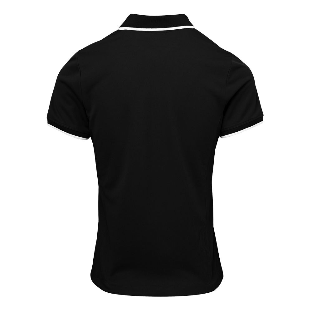 Piqué-Poloshirt mit Kontrast-Details