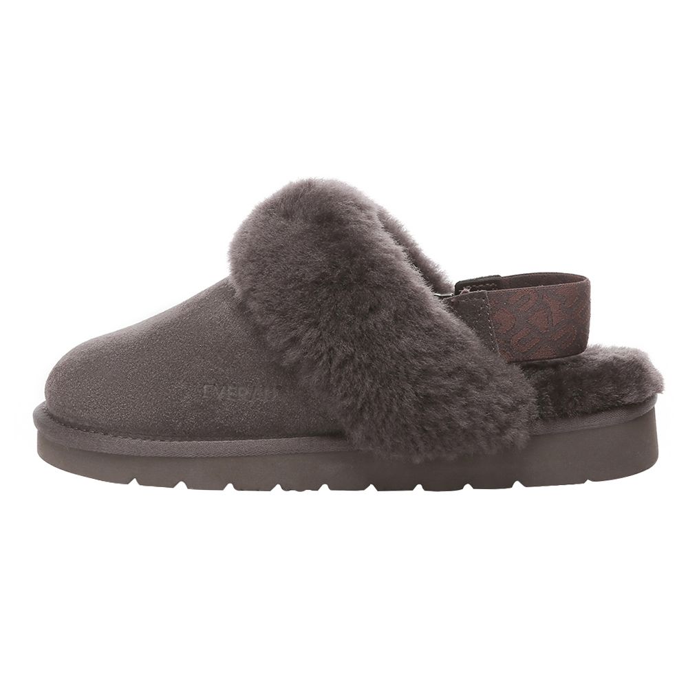 Pelican Slingback Hausschuhe aus Wildleder