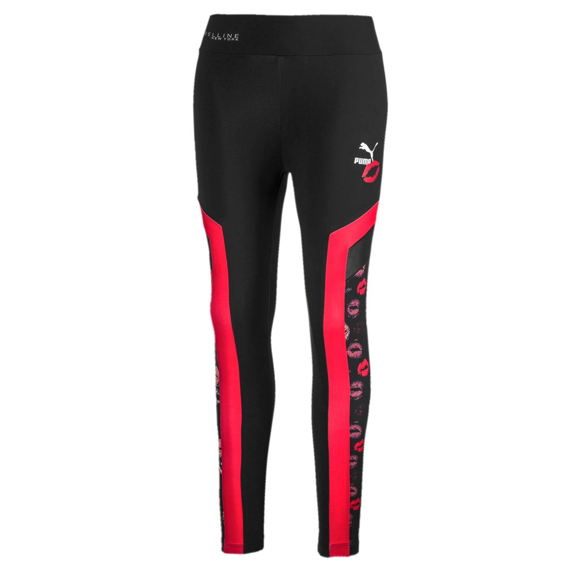 Hochtaillierte Sport-Leggings mit Grafikprint
