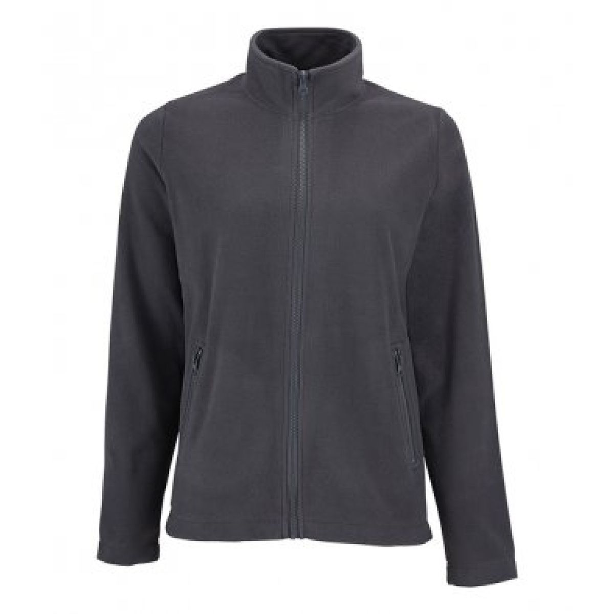 Taillierte Fleecejacke mit Reißverschluss