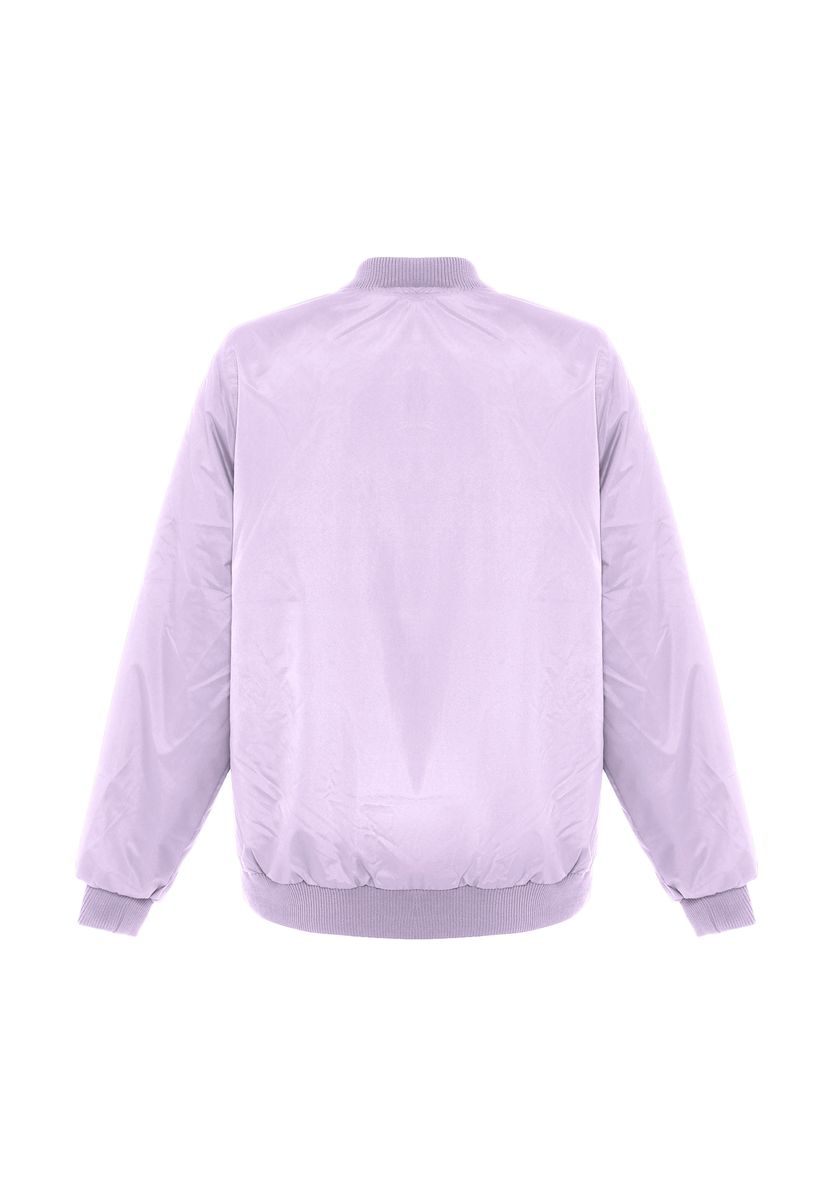 Sportive Glänzende Blousonjacke