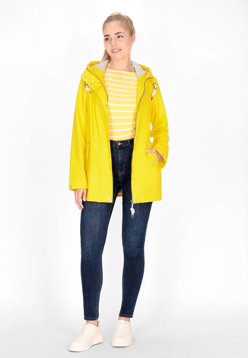 Funktionale Wasserdichte Regenjacke mit Kapuze