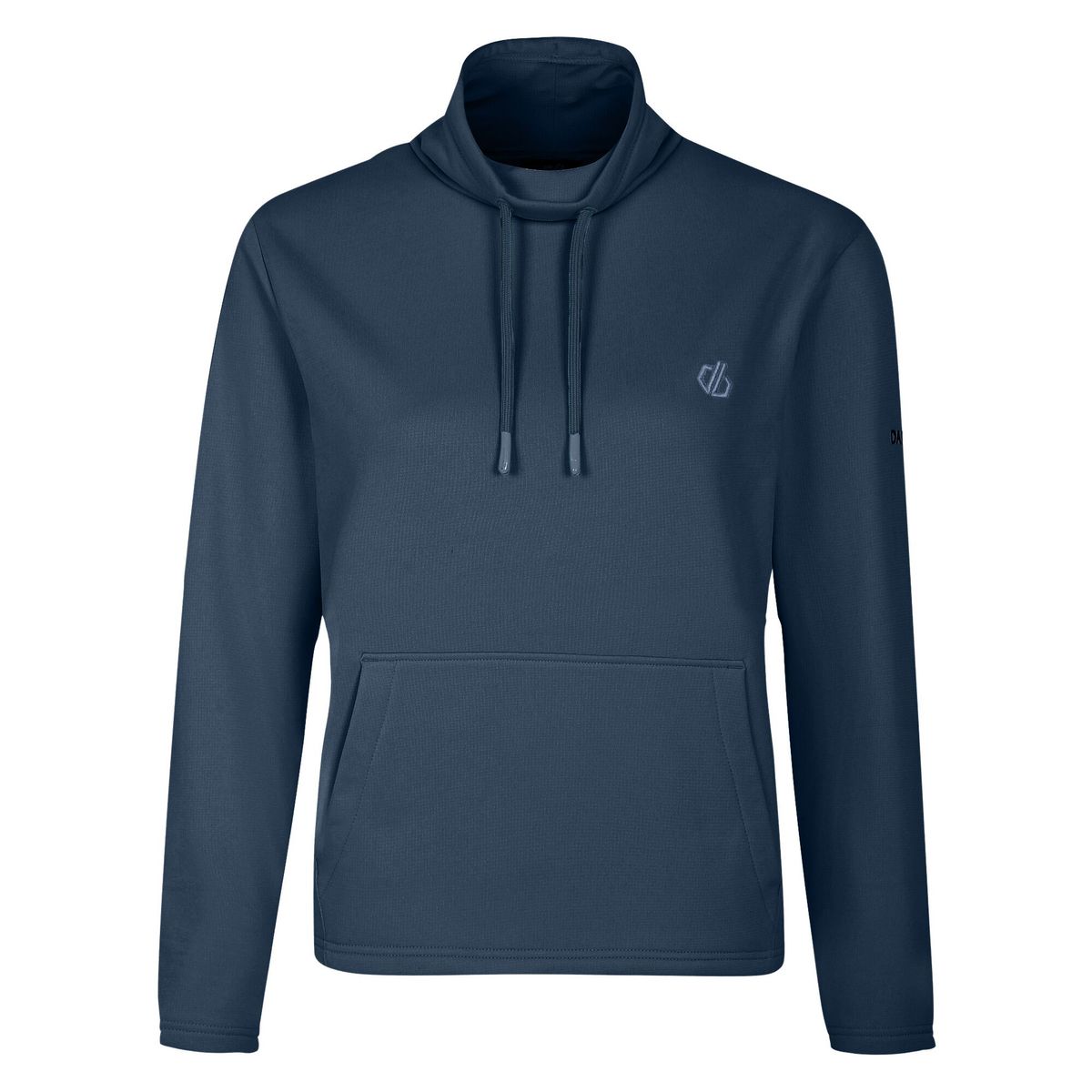 Fleece-Oberteil mit Wasserfallausschnitt