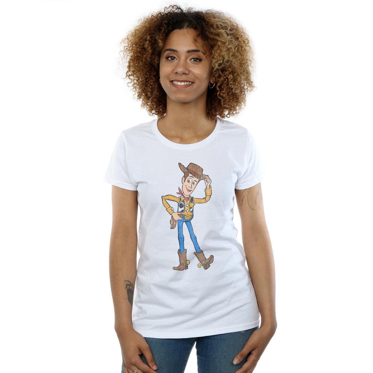 Grafik-T-Shirt mit Woody-Motiv