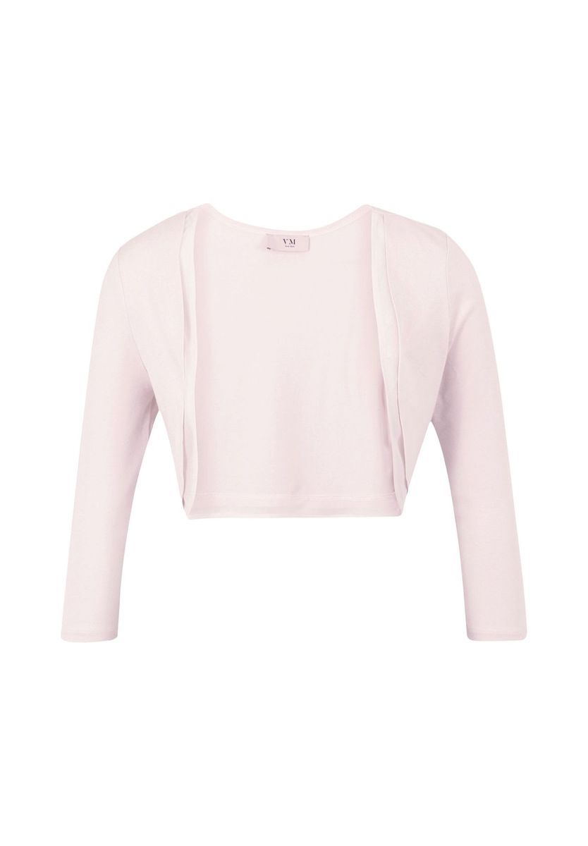 Eleganter langärmliger Jersey-Bolero