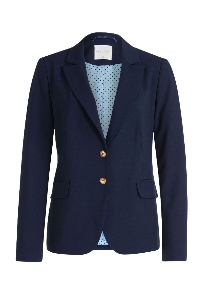 Klassischer Einreihiger Taillierter Blazer