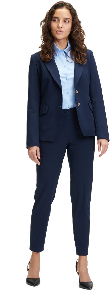 Klassischer Einreihiger Taillierter Blazer