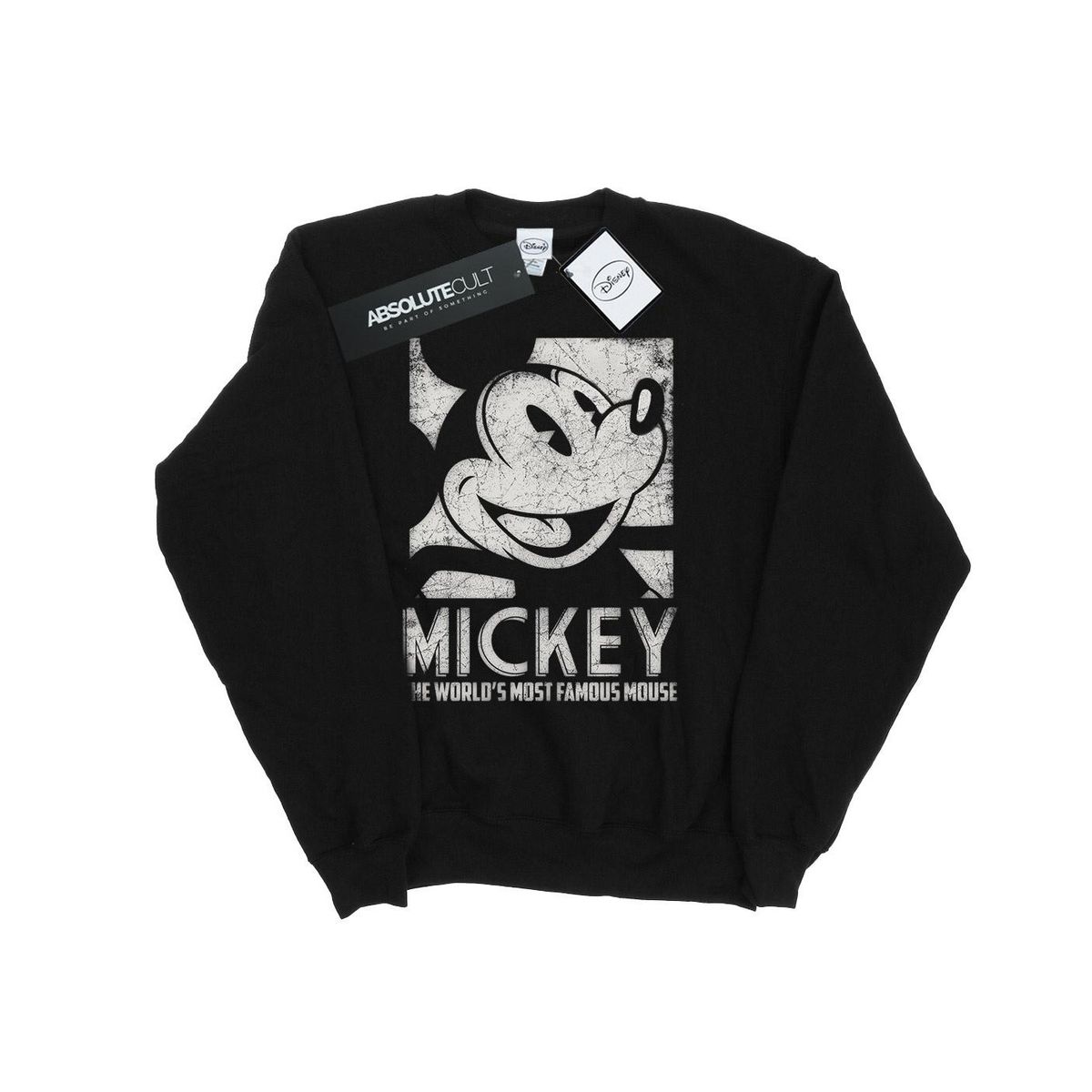 Mickey Mouse Grafik-Sweatshirt mit Rundhalsausschnitt