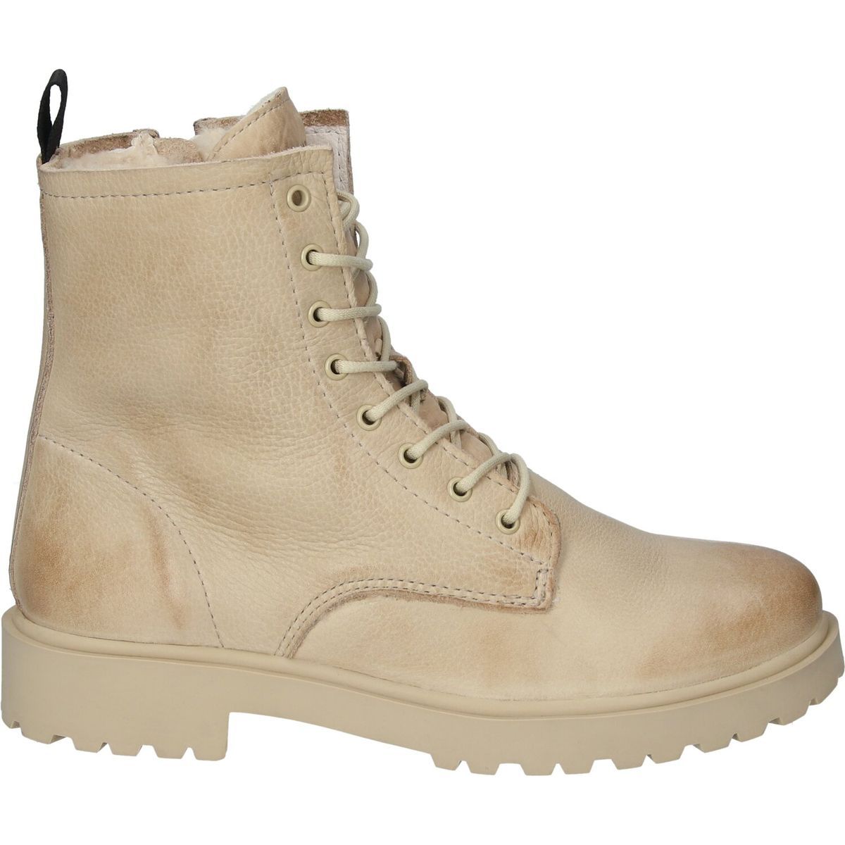 Robuste Schnürstiefel mit Schafsfell-Futter