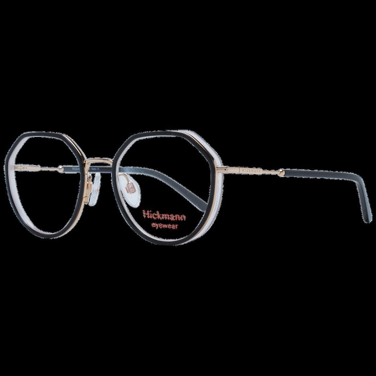 Geometrische Brille aus Materialmix