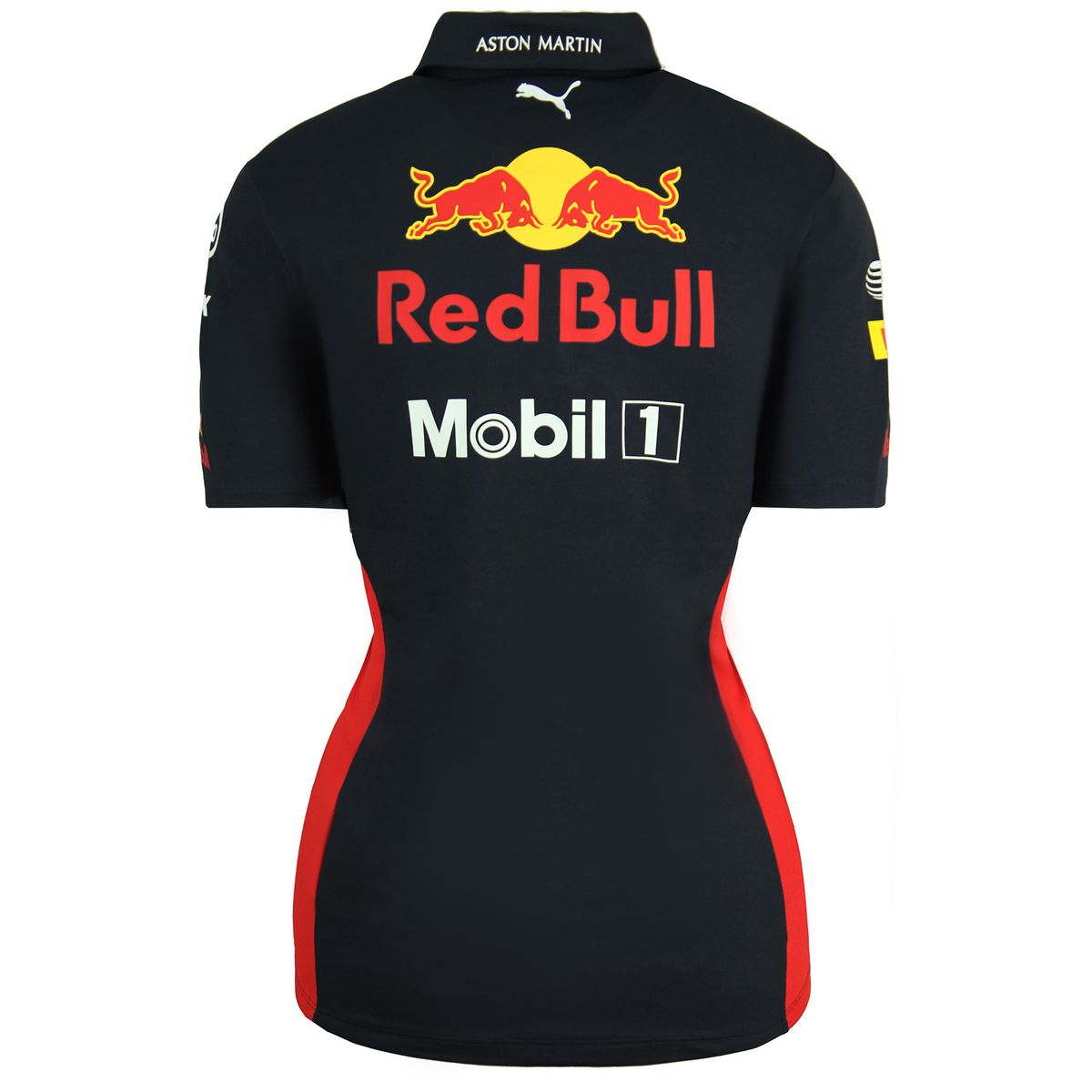 Tailliertes Racing-Team Poloshirt
