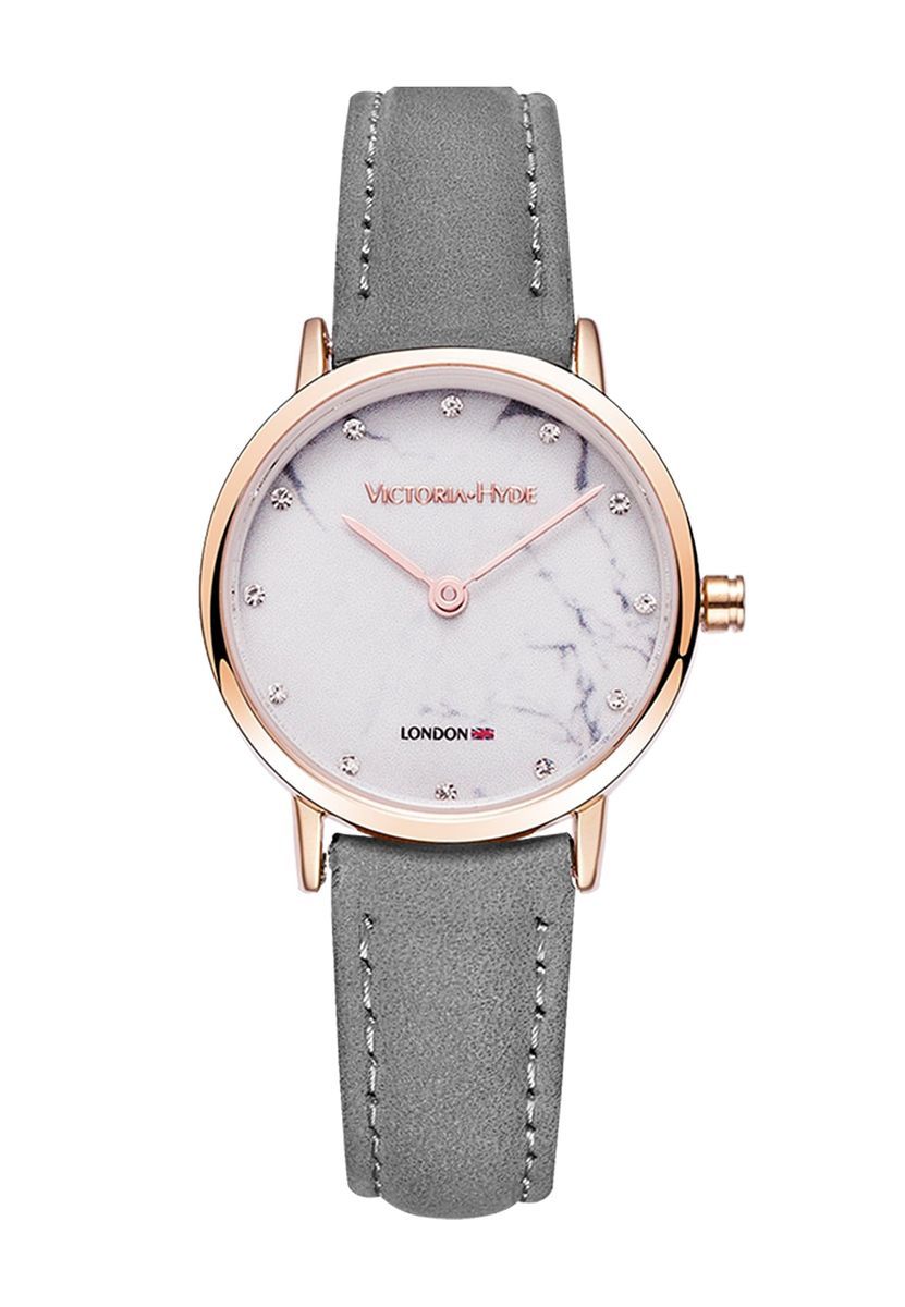 Minimalistische Armbanduhr mit Marmorzifferblatt