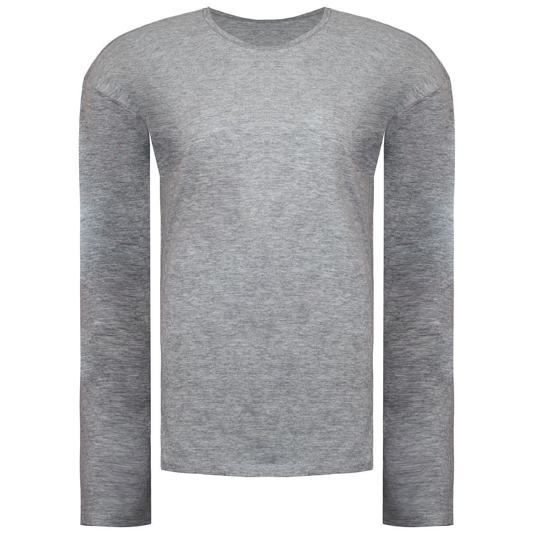 Schlichtes Langarmshirt mit Rundhalsausschnitt