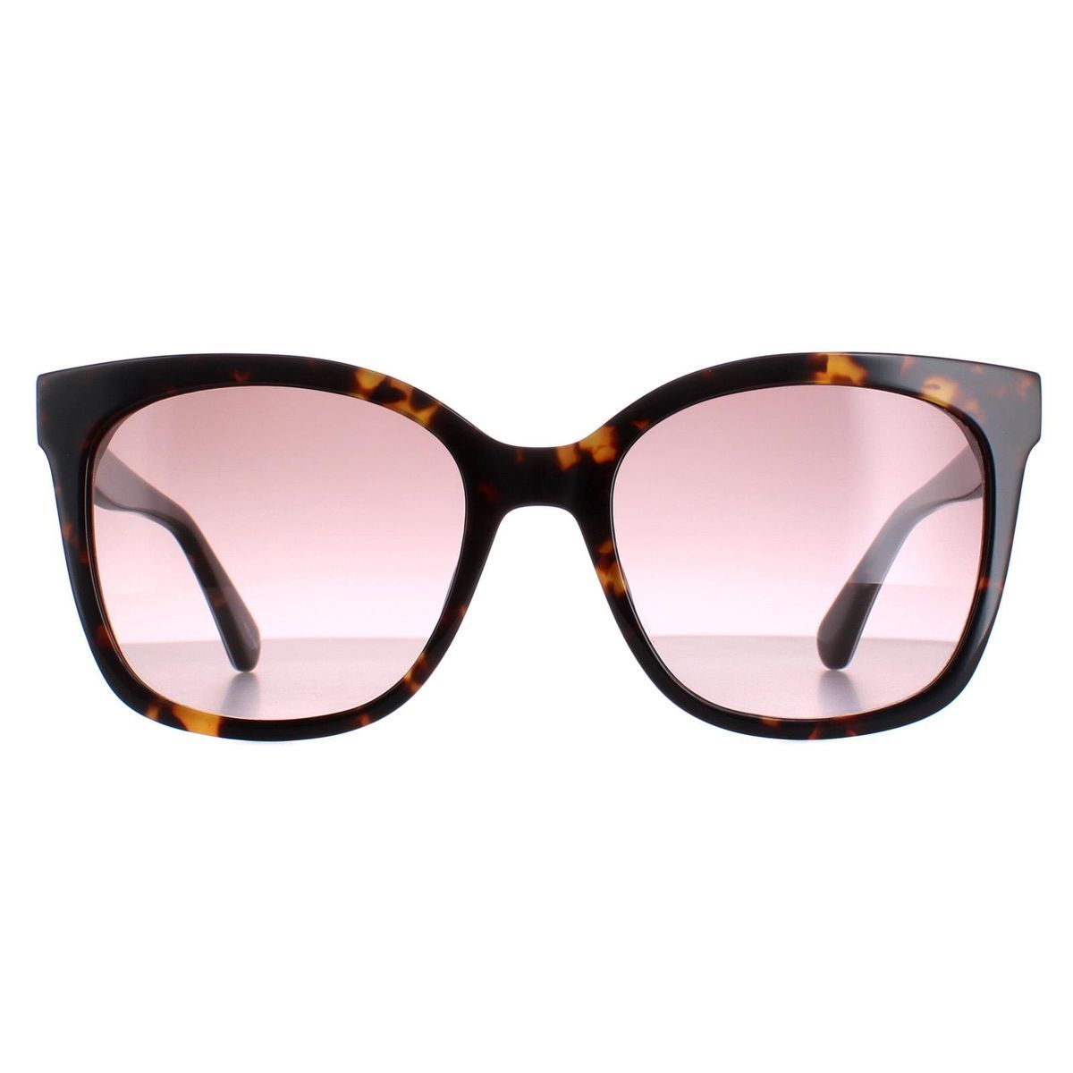 Quadratische Sonnenbrille mit Havanna-Muster