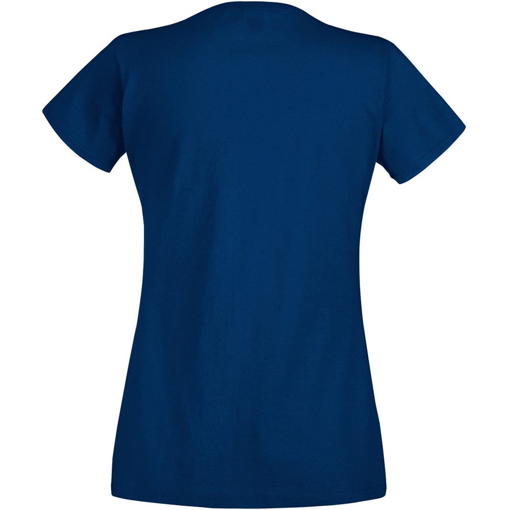 Tailliertes Baumwoll-T-Shirt mit Rundhalsausschnitt
