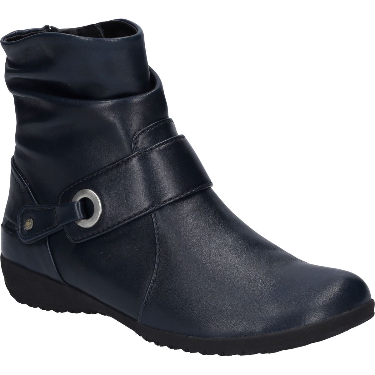 Slouchy Stiefeletten aus Nappa-Leder