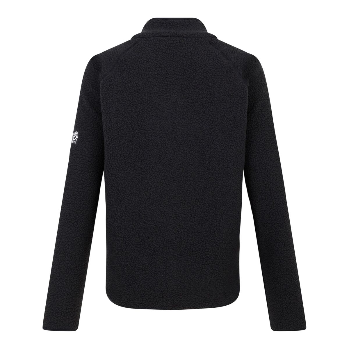 Strukturierte Teddy-Fleecejacke mit Reißverschluss