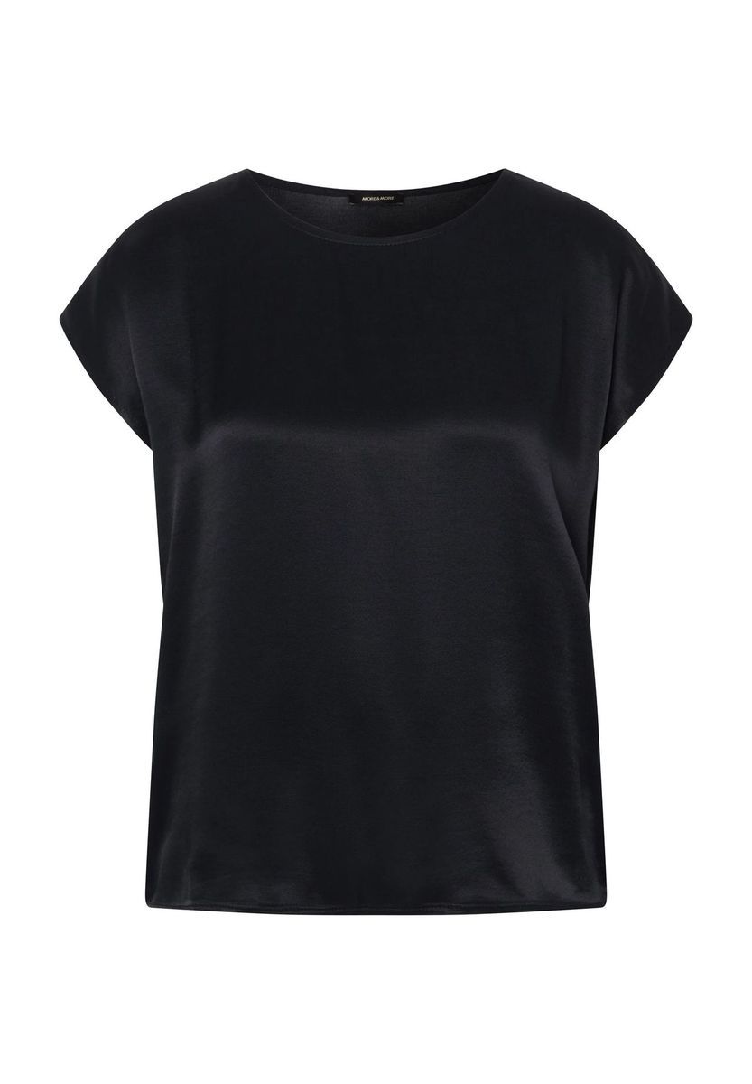 Elegantes Top mit Satin-Vorderseite