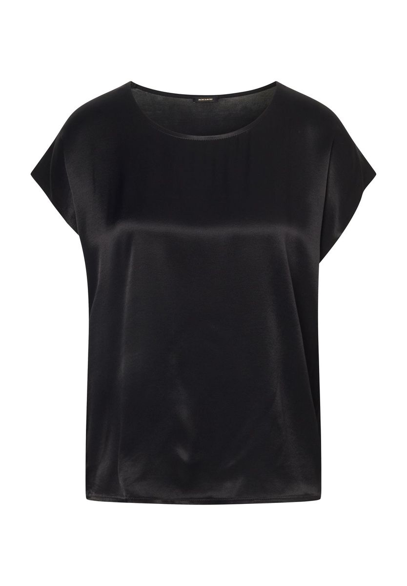 Top mit Satin-Vorderseite