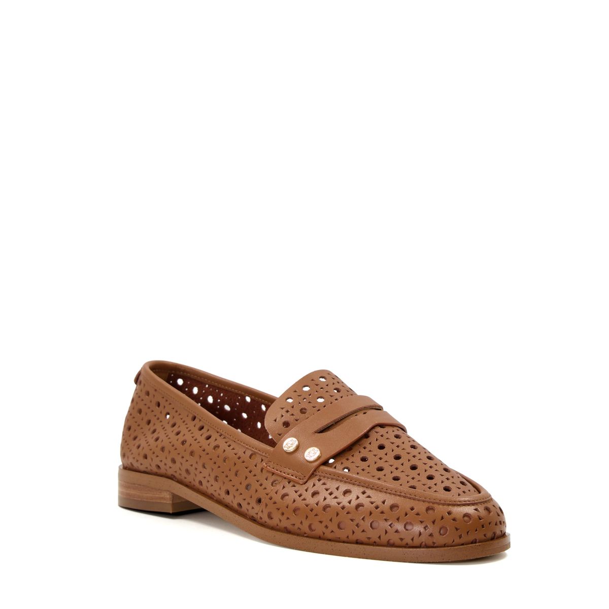 Elegante Penny-Loafer mit Laserschnitt