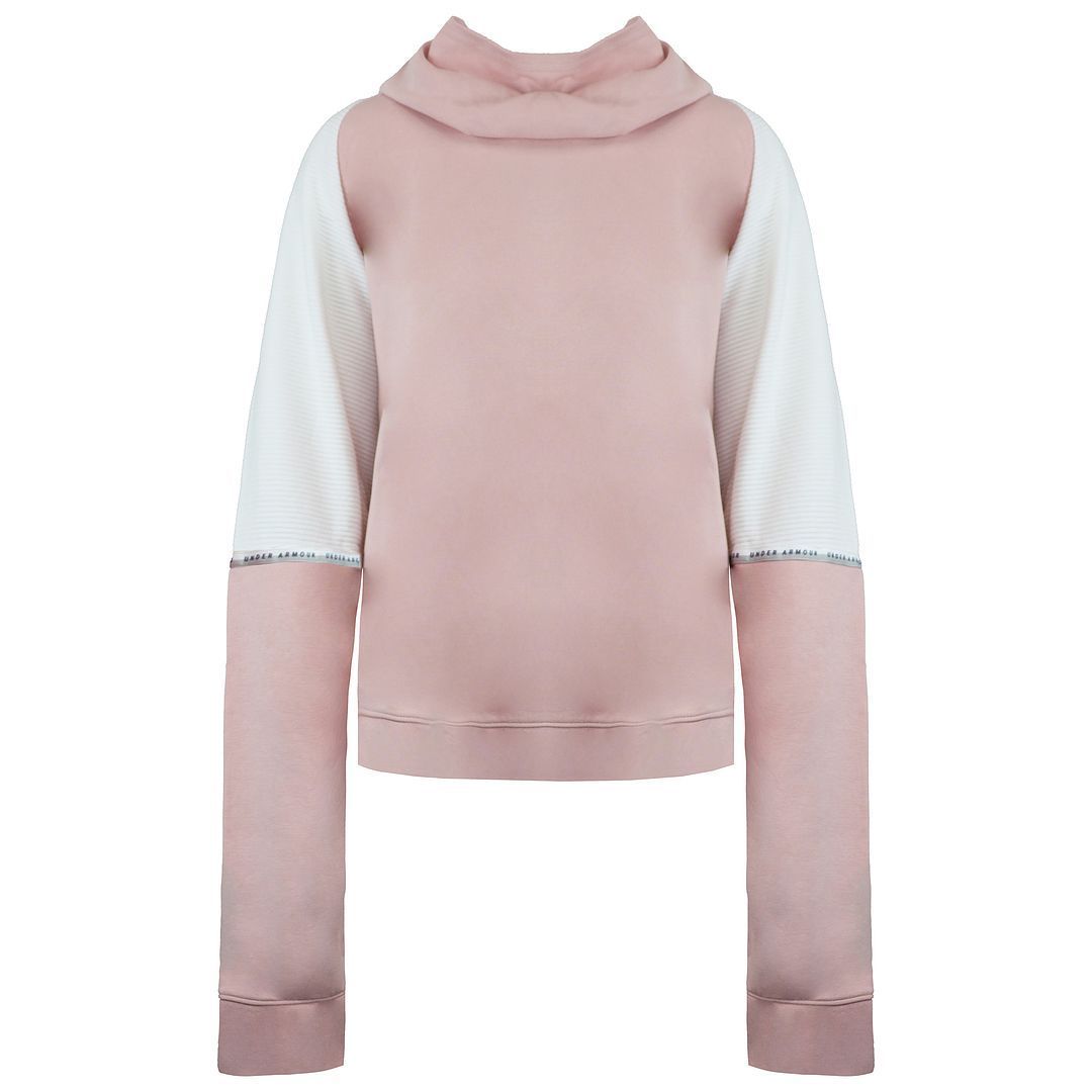 Oversize-Hoodie mit Crossover-Kragen
