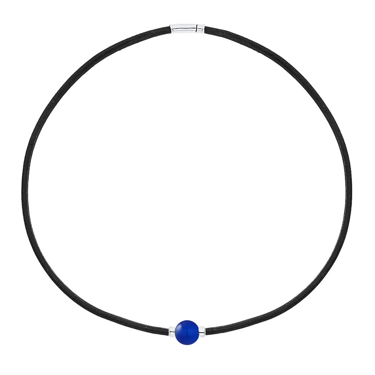 Minimalistischer Lederband-Choker