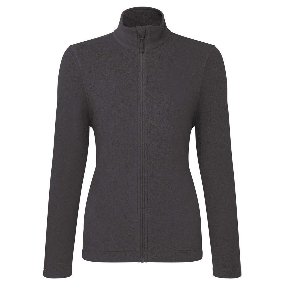 Recycelte Microfleece-Jacke mit Reißverschluss