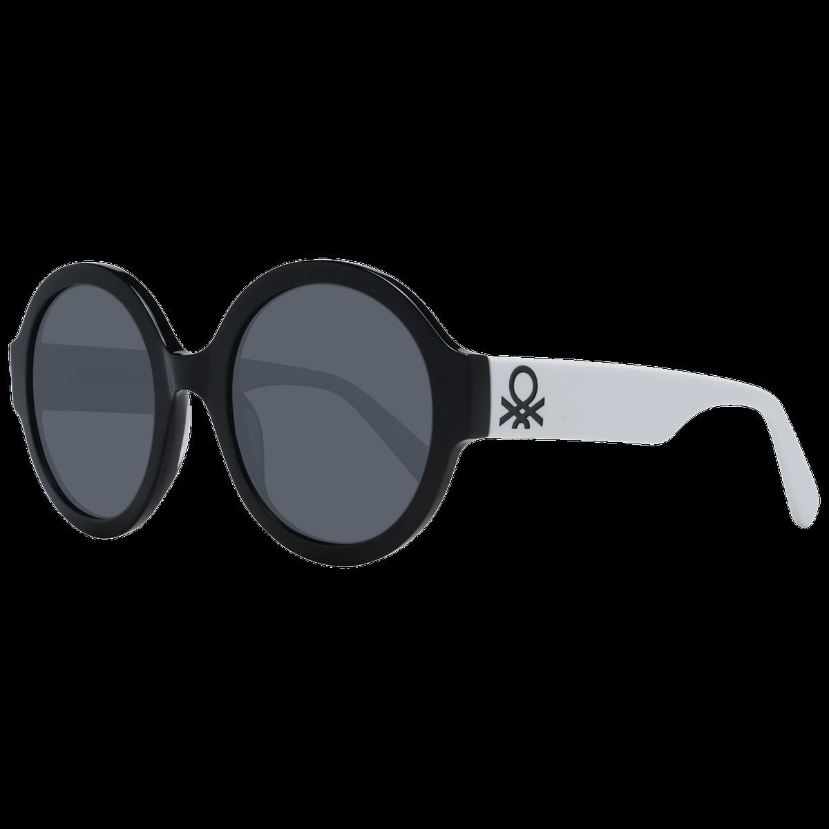 Schicke Übergroße Runde Azetat-Sonnenbrille