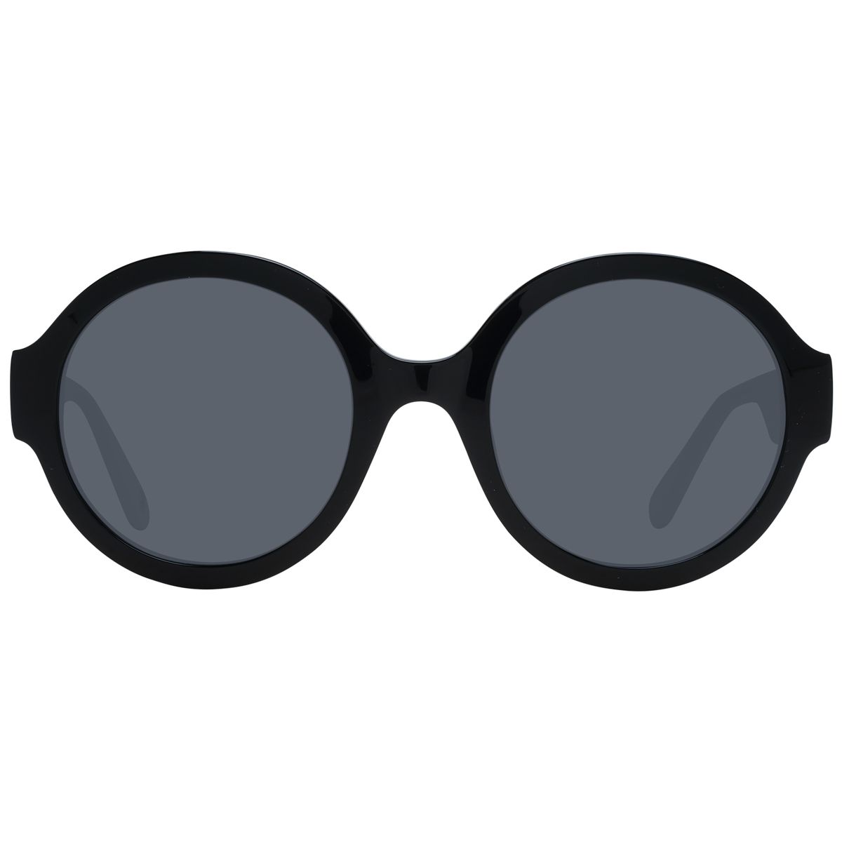 Schicke Übergroße Runde Azetat-Sonnenbrille