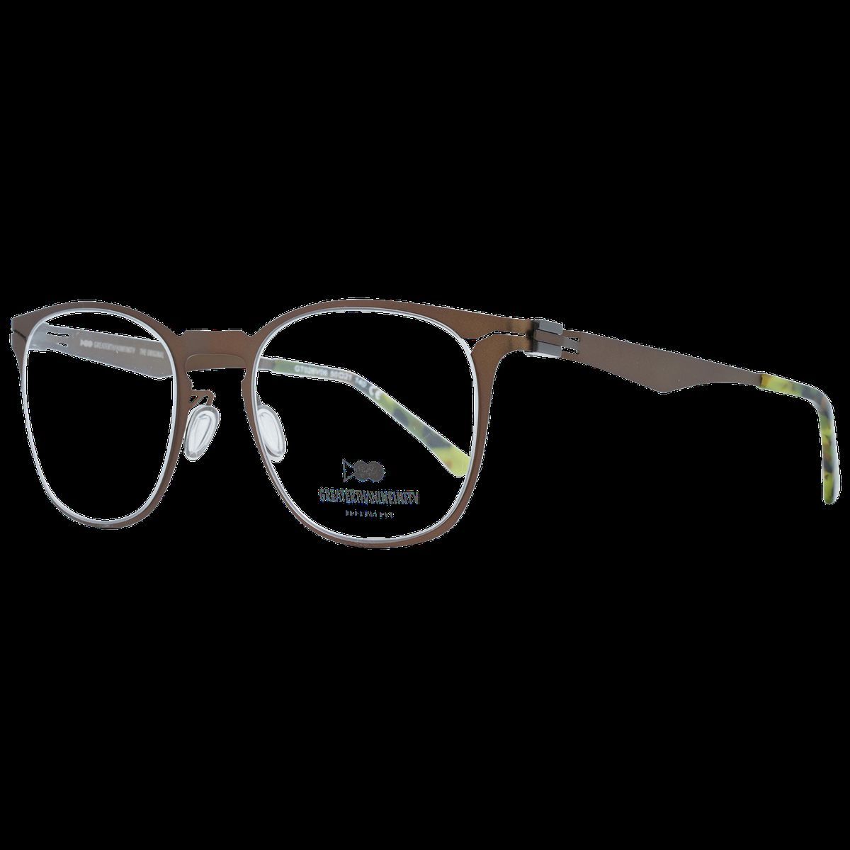 Runde Vollrandbrille aus Metall