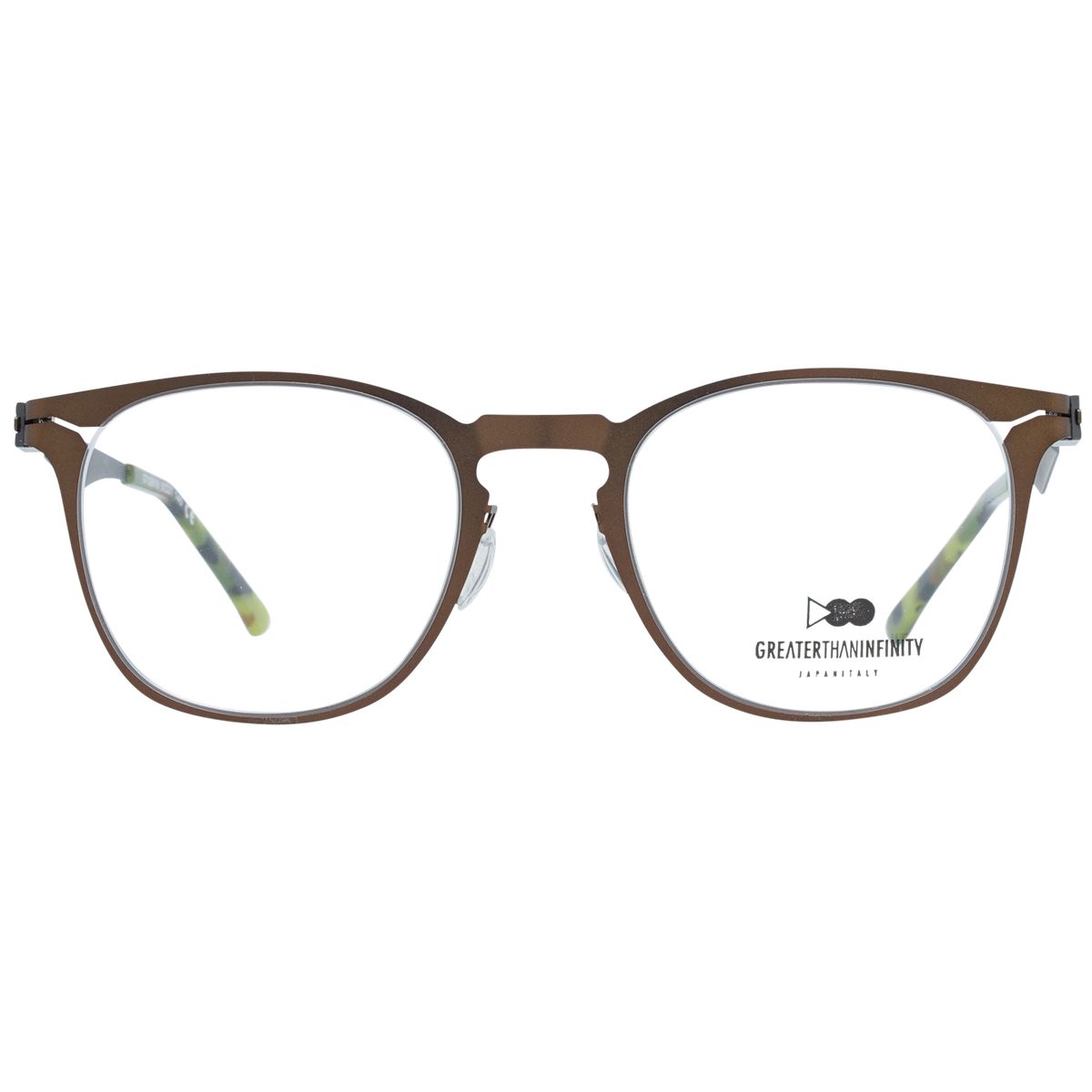 Runde Vollrandbrille aus Metall