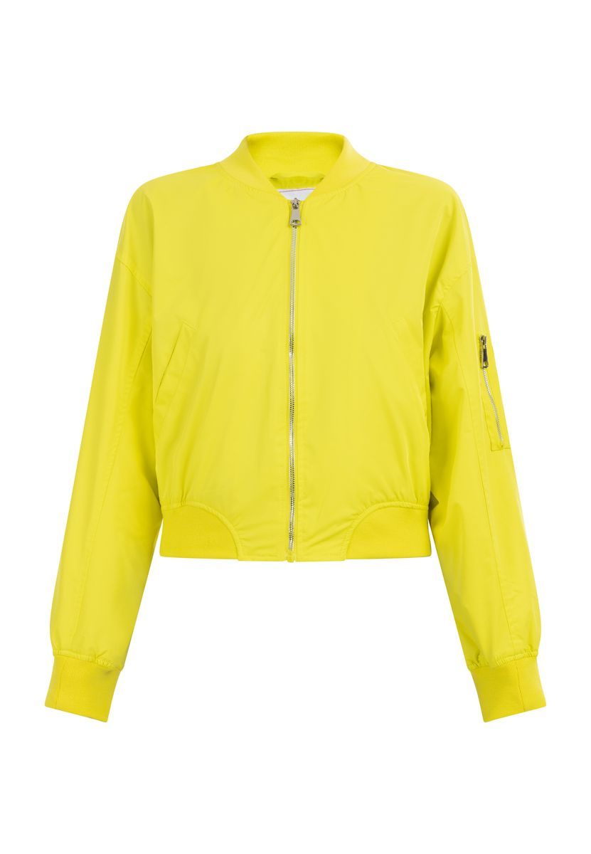 Klassische Bomberjacke im Fliegerstil