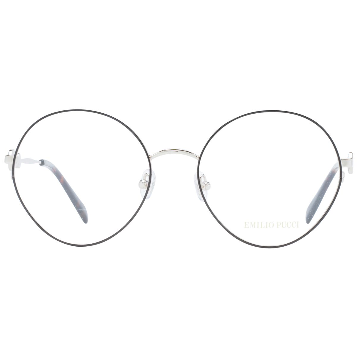 Runde Brille mit dekorativen Akzenten