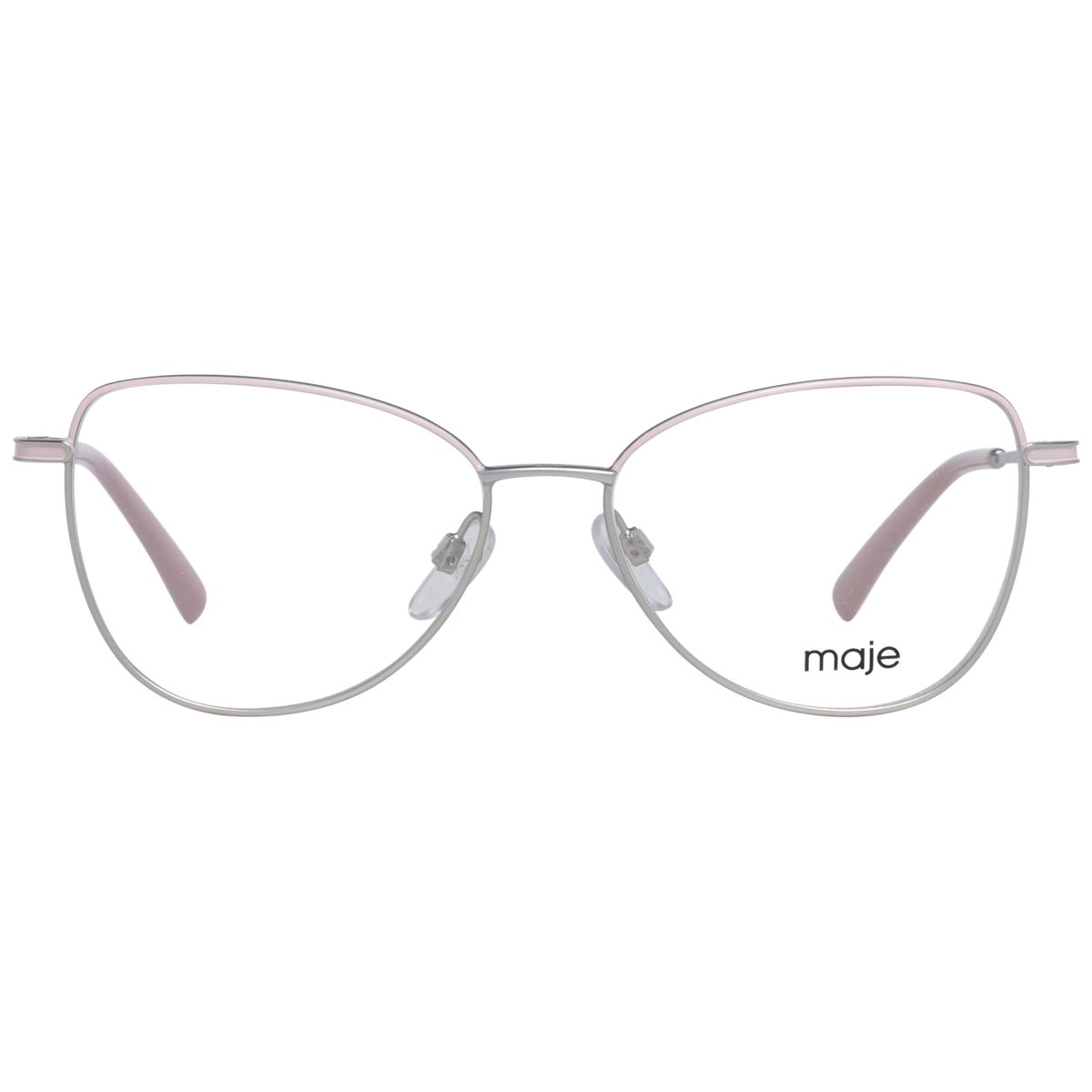 Moderne Cat-Eye-Brillenfassung aus Metall