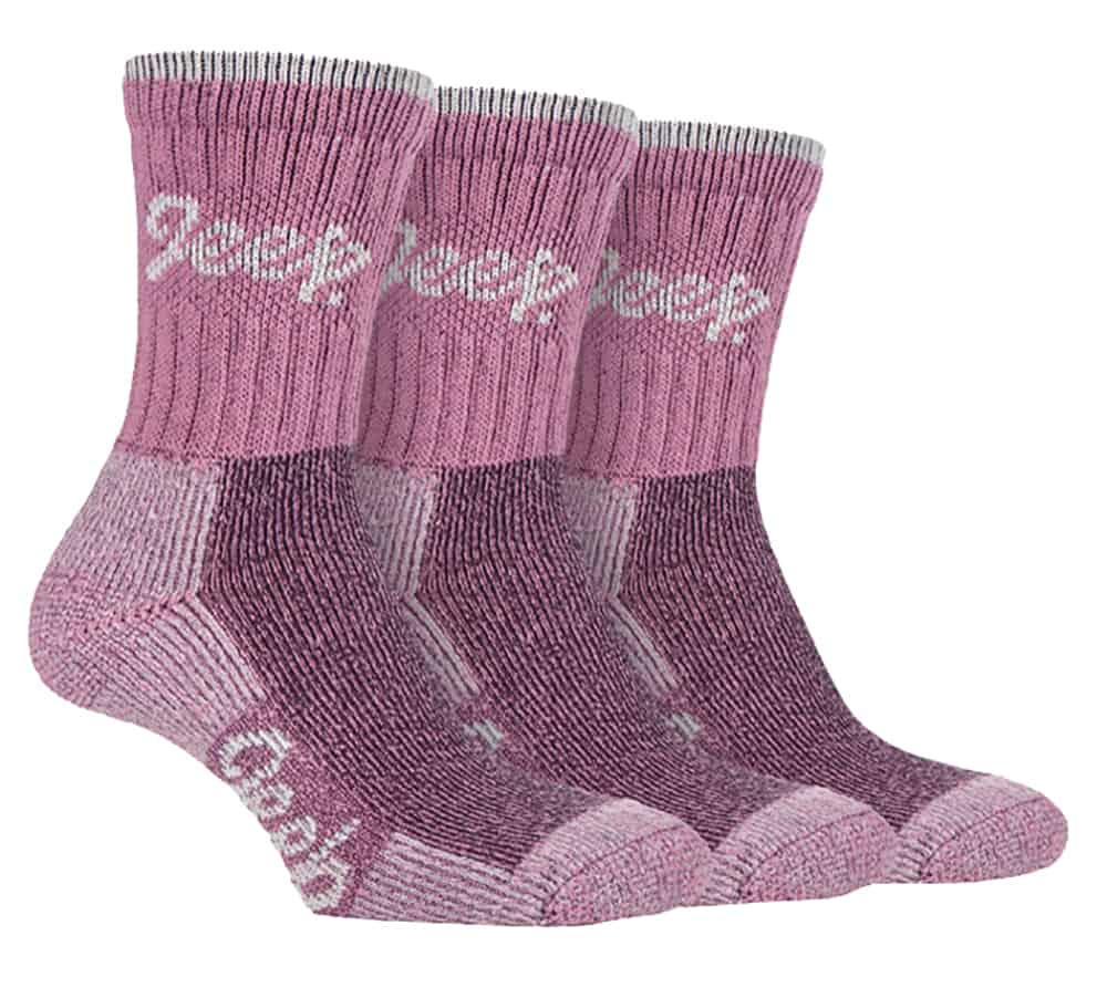 Gepolsterte Baumwoll-Wanderstiefelsocken