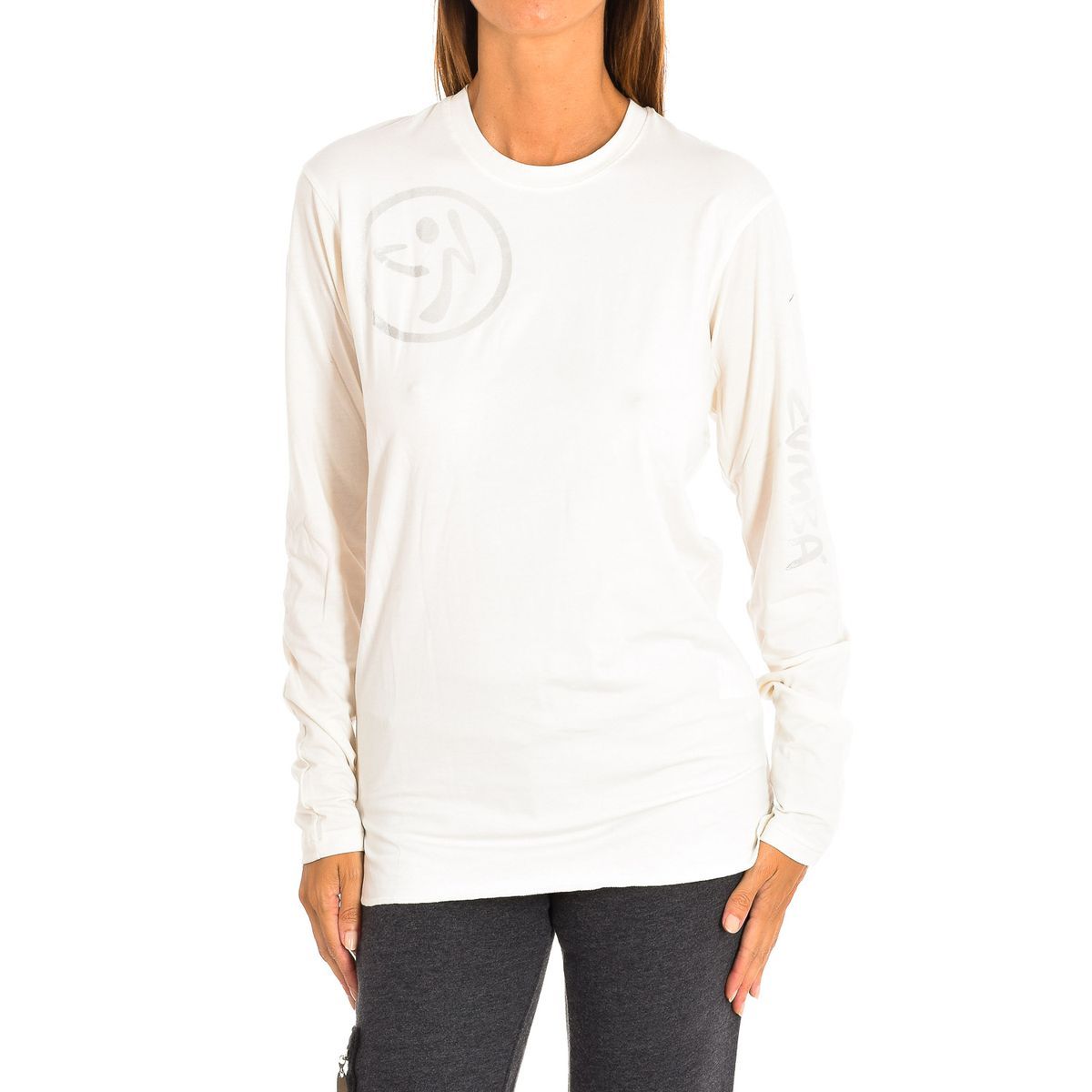 Sportliches Langarm-Sweatshirt mit Grafikprint