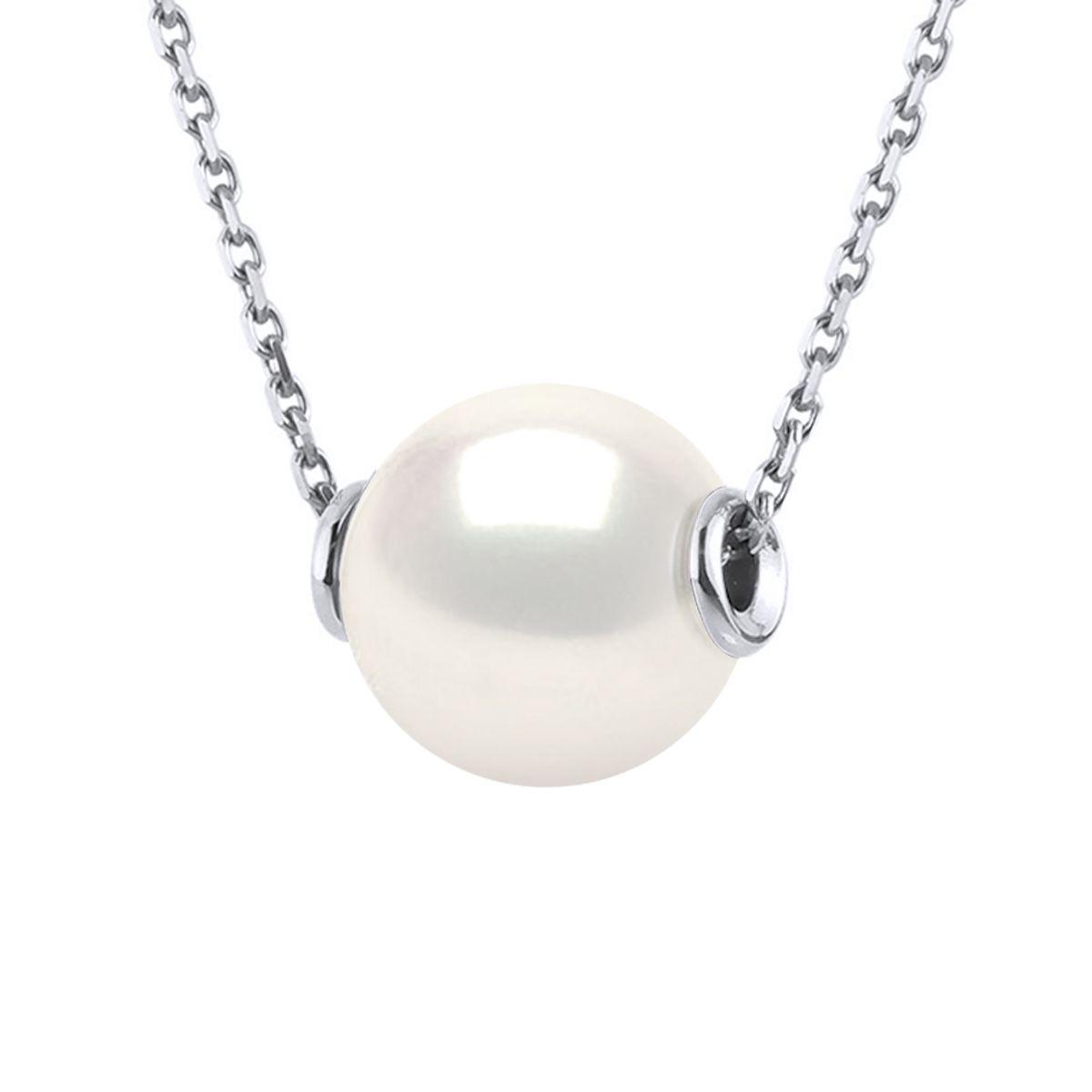 Elegante schwebende Süßwasserperle