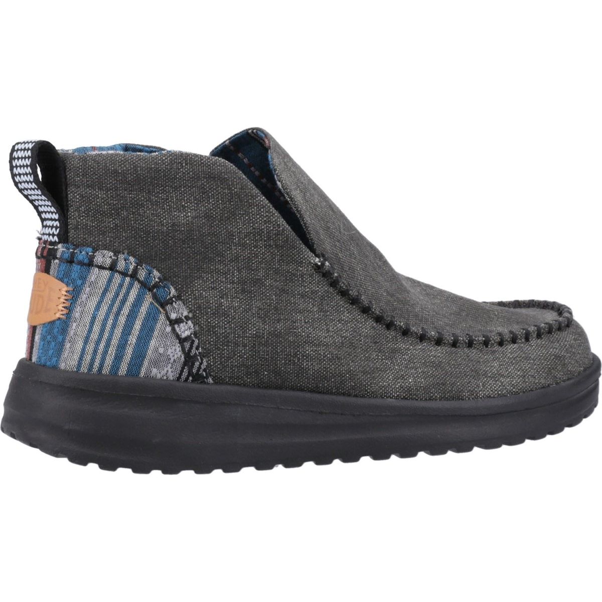 Gemütliche Stiefelette aus schwerem Canvas