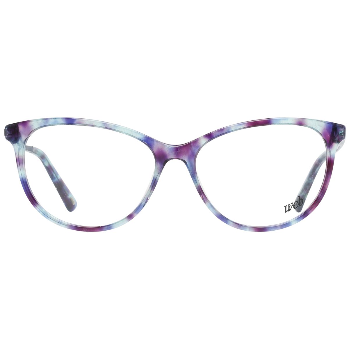 Chicke gemusterte Cat-Eye-Fassung