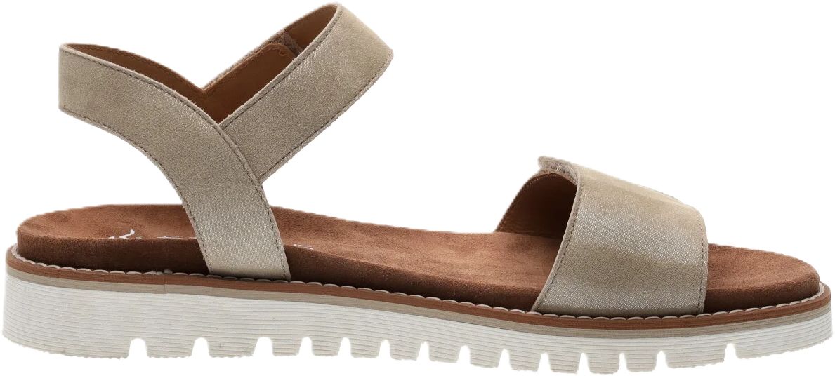 Minimalistische Wildleder Komfort-Sandalen