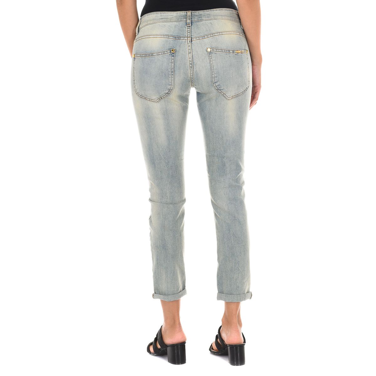 Hüftjeans mit schmaler Passform